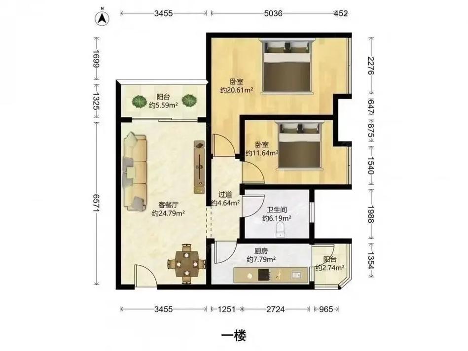 锦城花园户型图