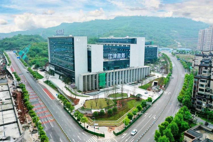 重庆江津滨江新城楼盘