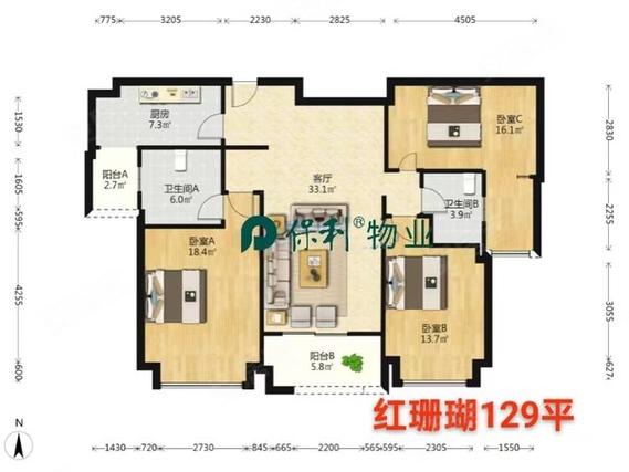 保利红珊瑚房价