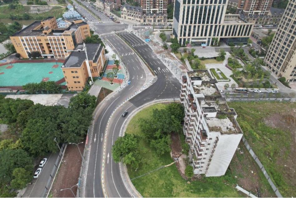 渝南分流道的楼盘