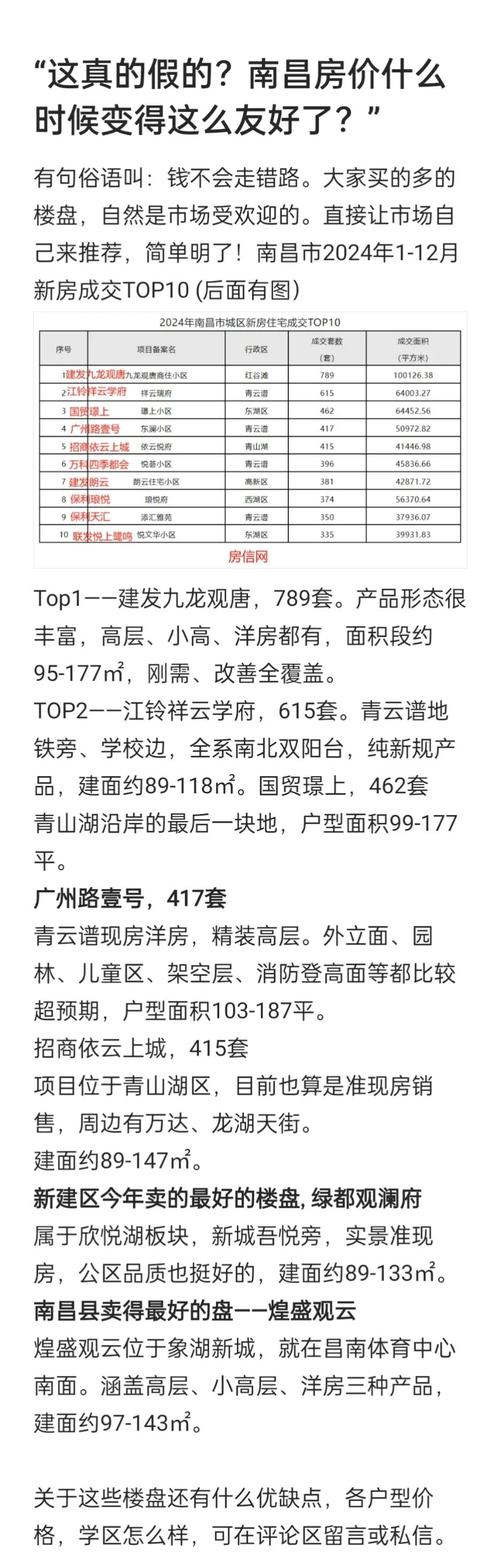 南昌公寓房价是多少