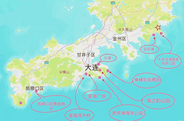 大连花园广场在哪