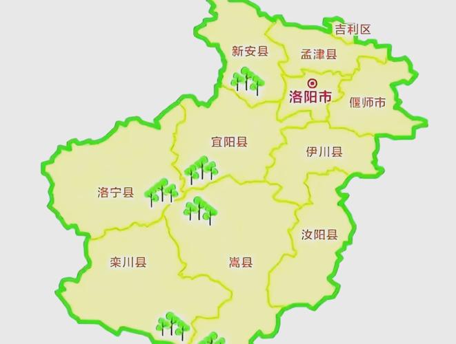 洛阳楼盘分布图