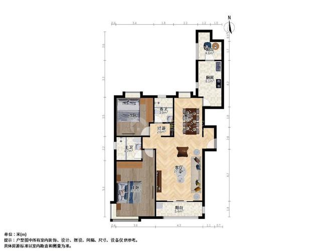 淡水湾花园户型