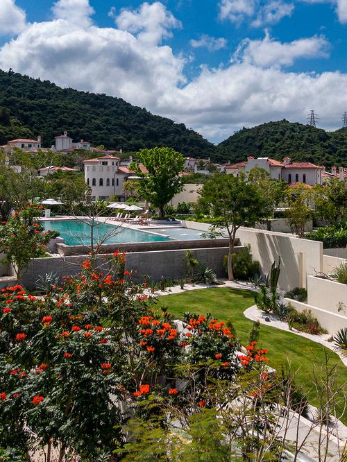 国外别墅花园图片