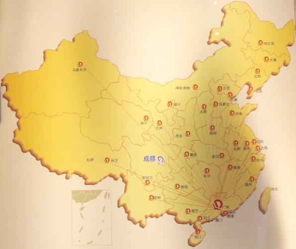 恒大全国楼盘分布