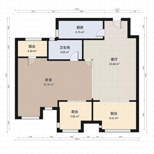 优优花园一期户型图