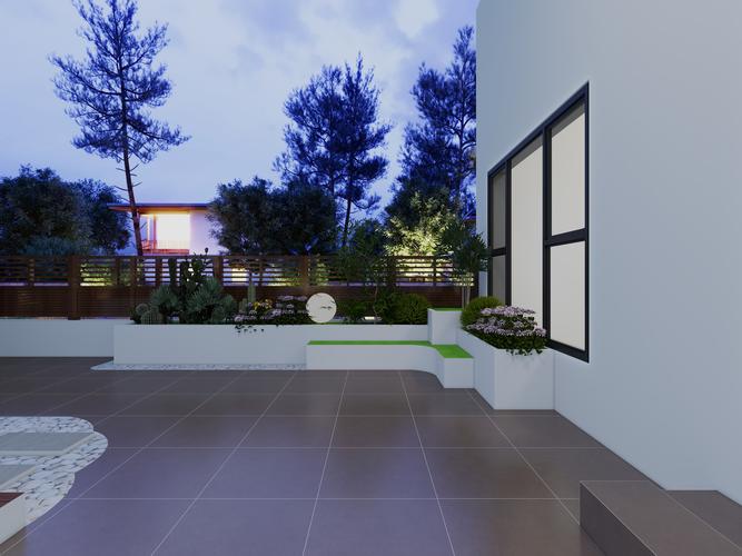 花园装修效果图大全2015图片