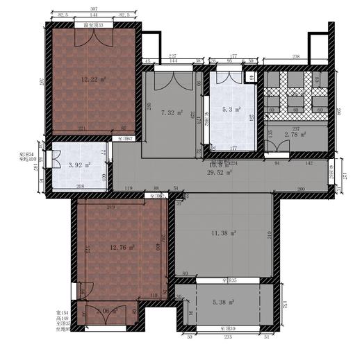 张浦裕花园户型图