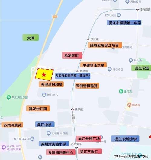 吴江楼盘地图