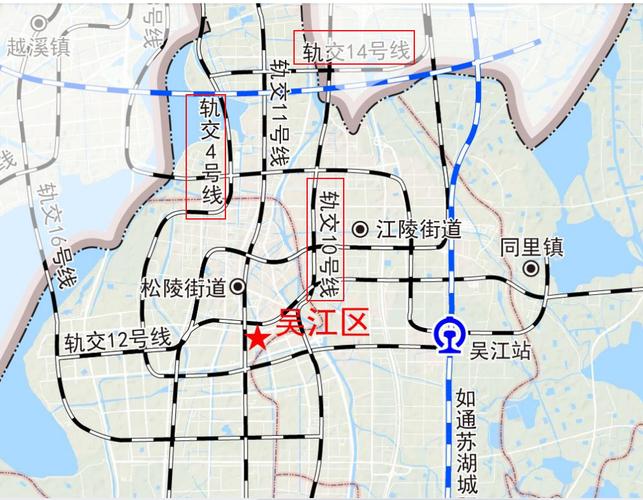 吴江楼盘地图