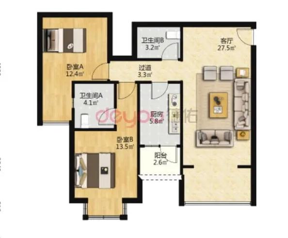 花千集楼盘户型图