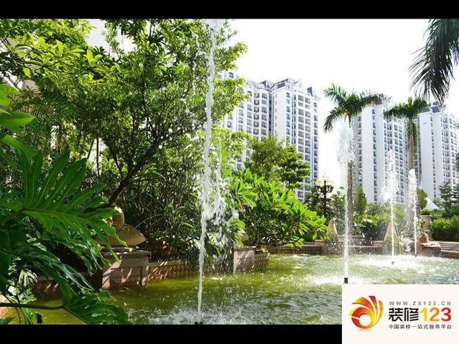 金海岸花园聚湖