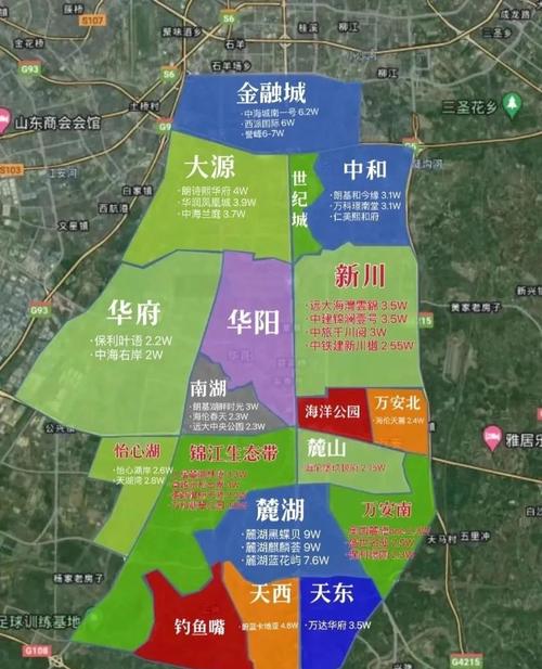 成都市楼盘地图