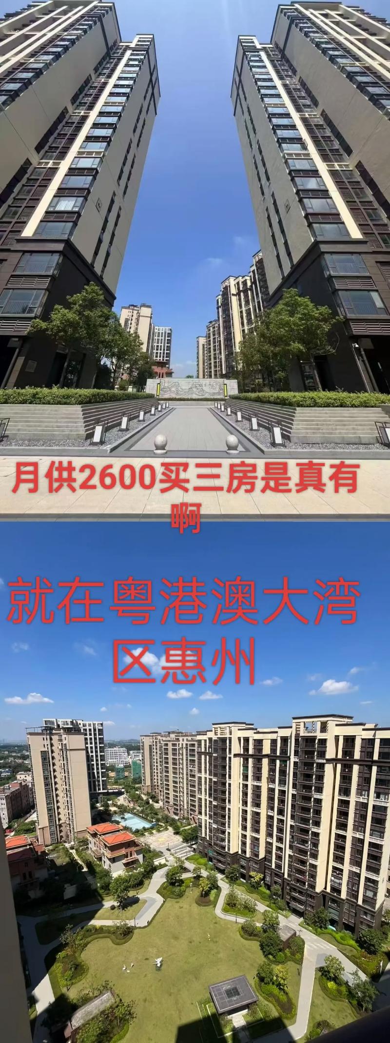 惠阳楼盘价格暴跌