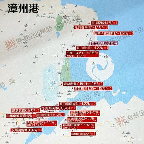 漳州楼盘地图