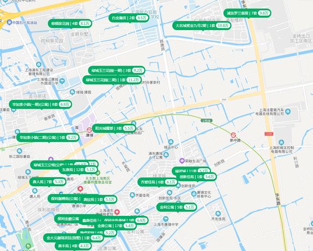 浦东新区唐镇房价