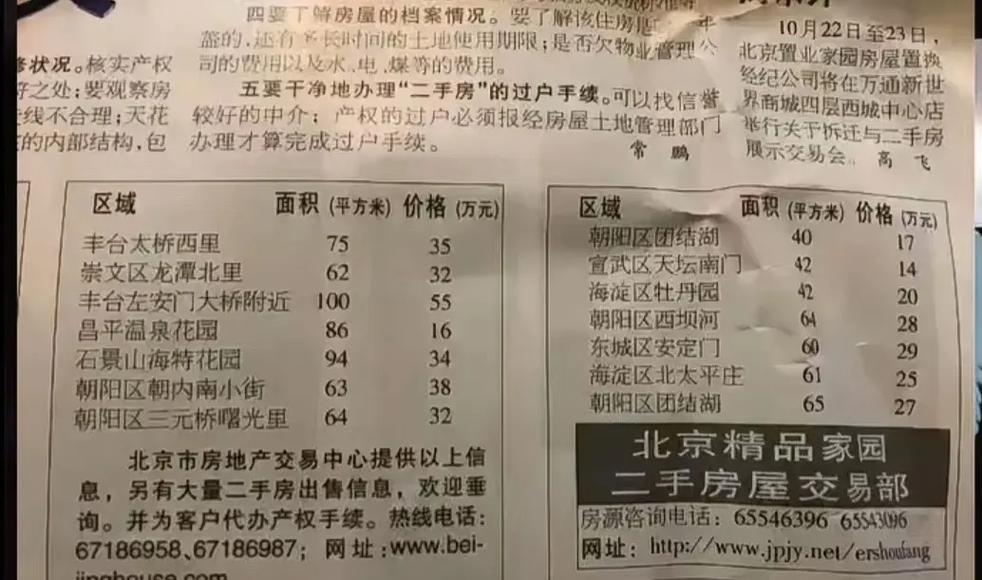 北京前门大街房价