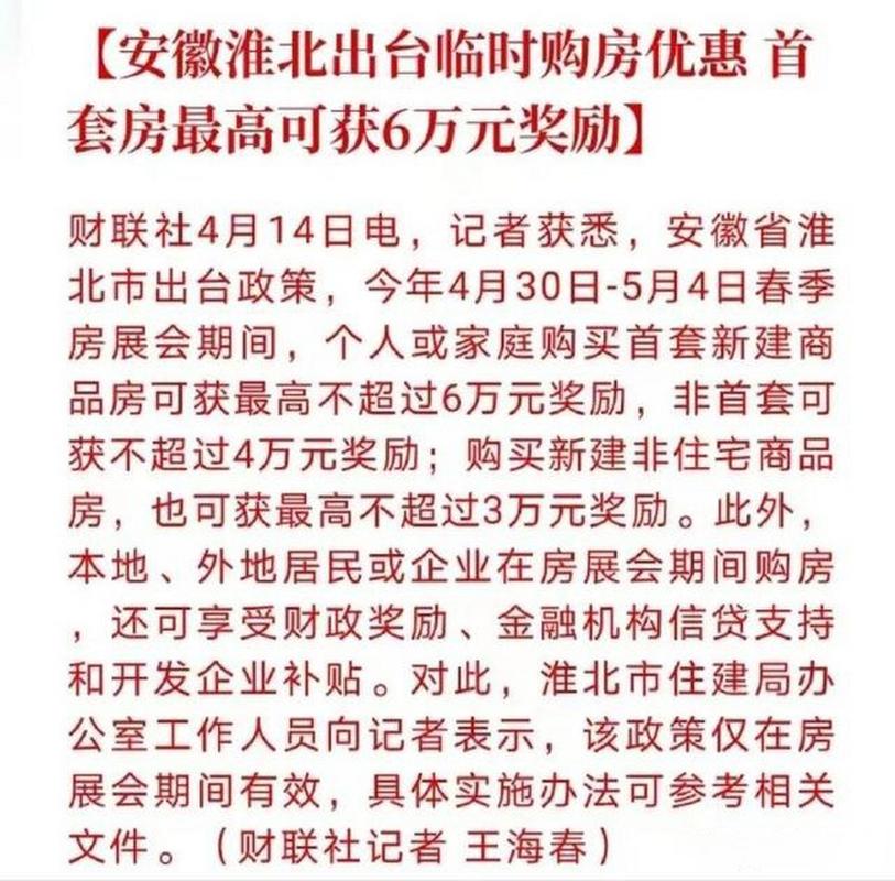 安徽省淮北市房价