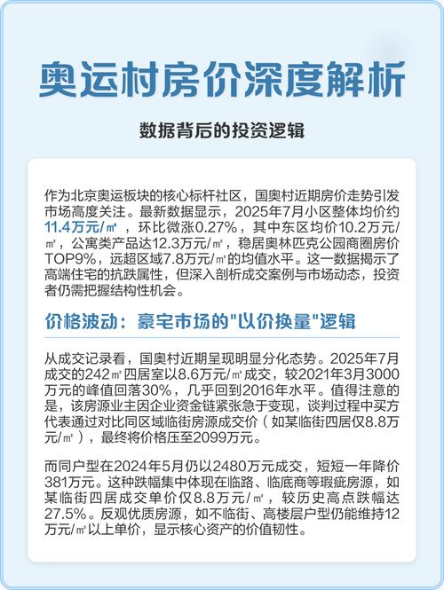 北京国奥村房价